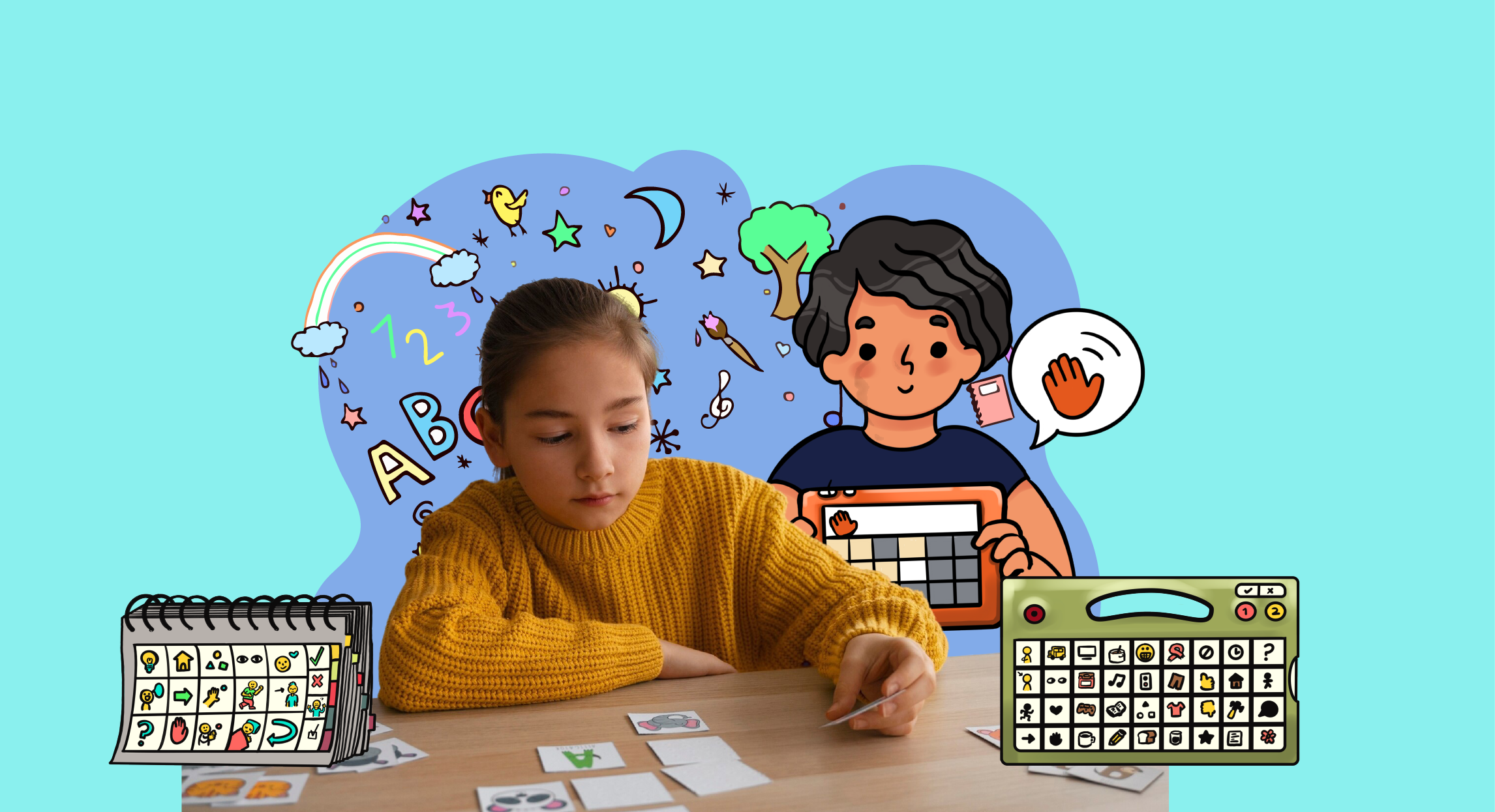 Imagen del curso - Curso: Comunicación Aumentativa y Alternativa (CAA) en Autismo - Adipa