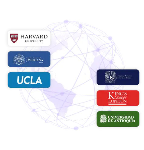 Docentes que han estudiado en las <strong>mejores universidades del mundo</strong>