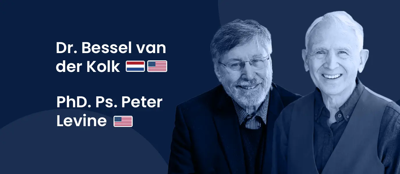 Imagen del curso - Sesión Magistral de Bessel van der Kolk y Peter Levine en Trauma... - Adipa