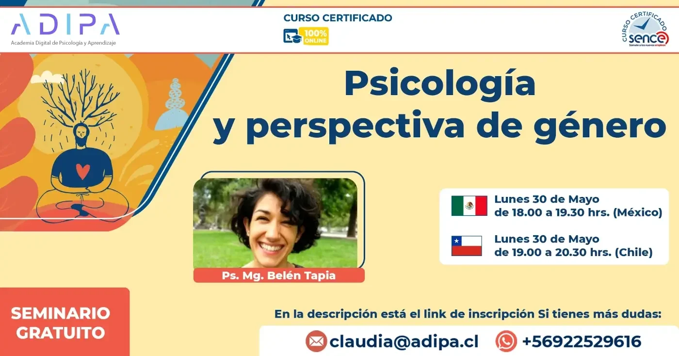 Perspectiva de género y la psicología